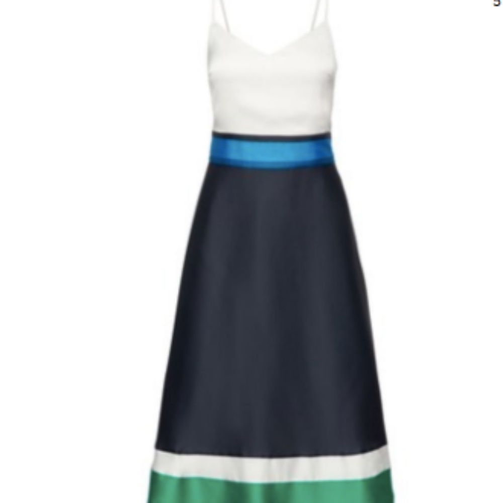 Banana Republic Colorblock Midi Dress
